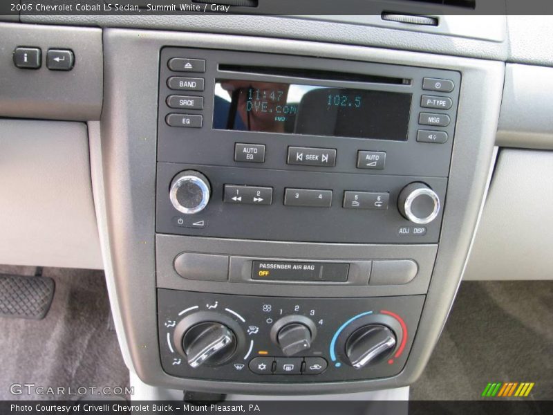 Summit White / Gray 2006 Chevrolet Cobalt LS Sedan
