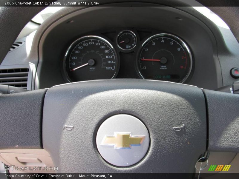 Summit White / Gray 2006 Chevrolet Cobalt LS Sedan