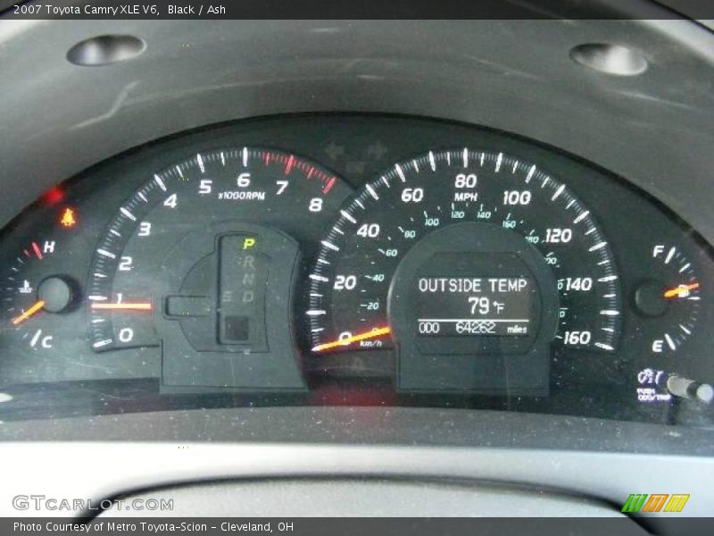 Black / Ash 2007 Toyota Camry XLE V6