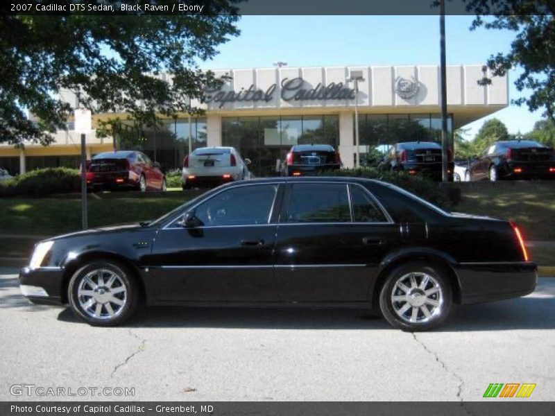 Black Raven / Ebony 2007 Cadillac DTS Sedan