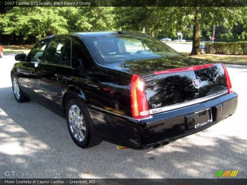 Black Raven / Ebony 2007 Cadillac DTS Sedan