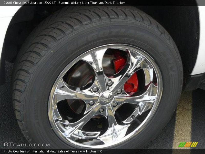 Summit White / Light Titanium/Dark Titanium 2008 Chevrolet Suburban 1500 LT