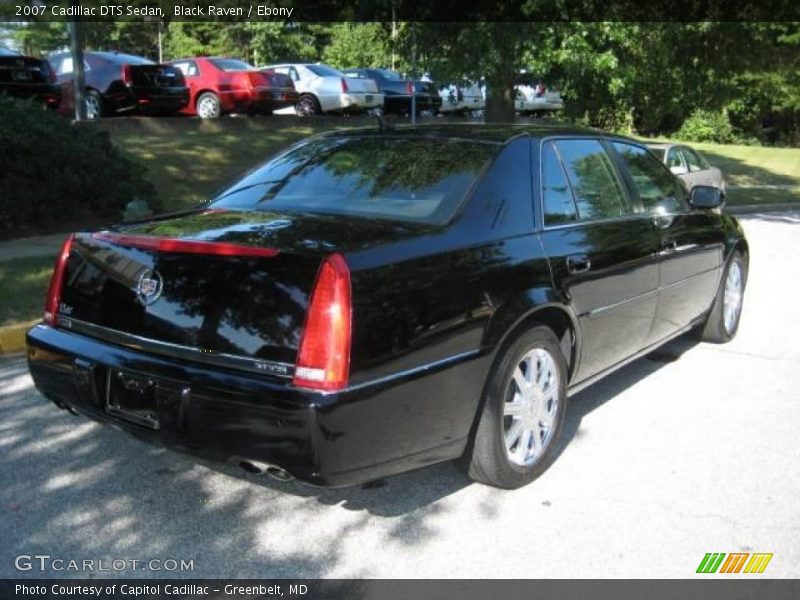 Black Raven / Ebony 2007 Cadillac DTS Sedan