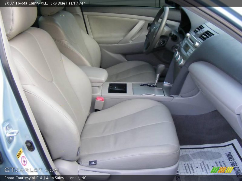 Sky Blue Pearl / Ash 2007 Toyota Camry XLE