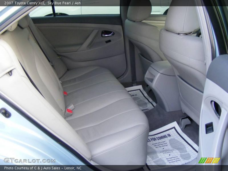 Sky Blue Pearl / Ash 2007 Toyota Camry XLE