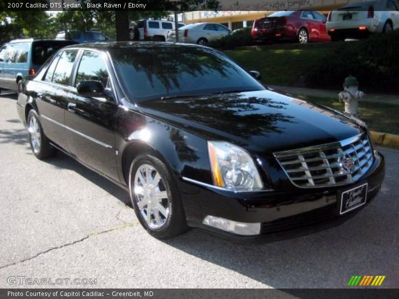 Black Raven / Ebony 2007 Cadillac DTS Sedan