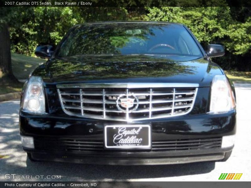Black Raven / Ebony 2007 Cadillac DTS Sedan