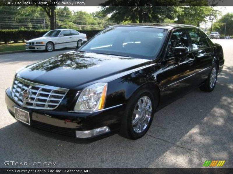 Black Raven / Ebony 2007 Cadillac DTS Sedan
