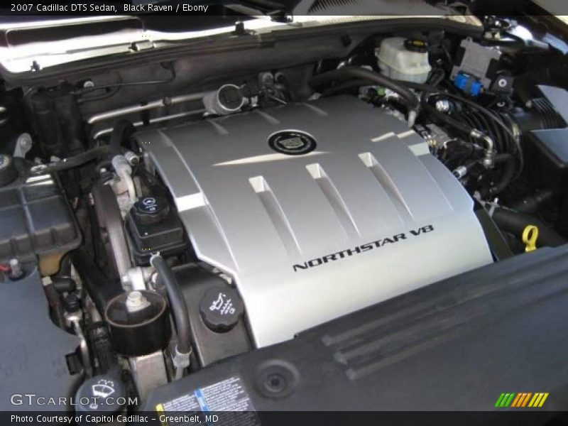 Black Raven / Ebony 2007 Cadillac DTS Sedan