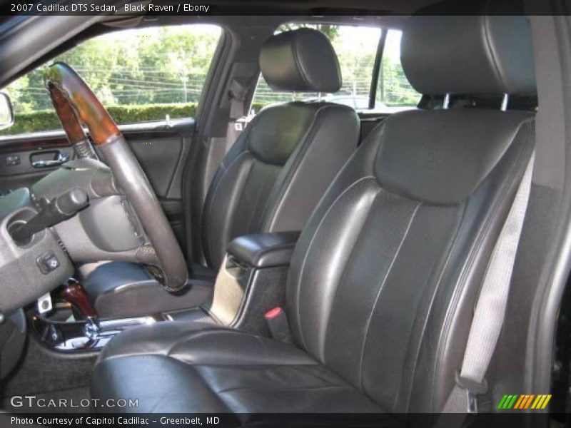 Black Raven / Ebony 2007 Cadillac DTS Sedan