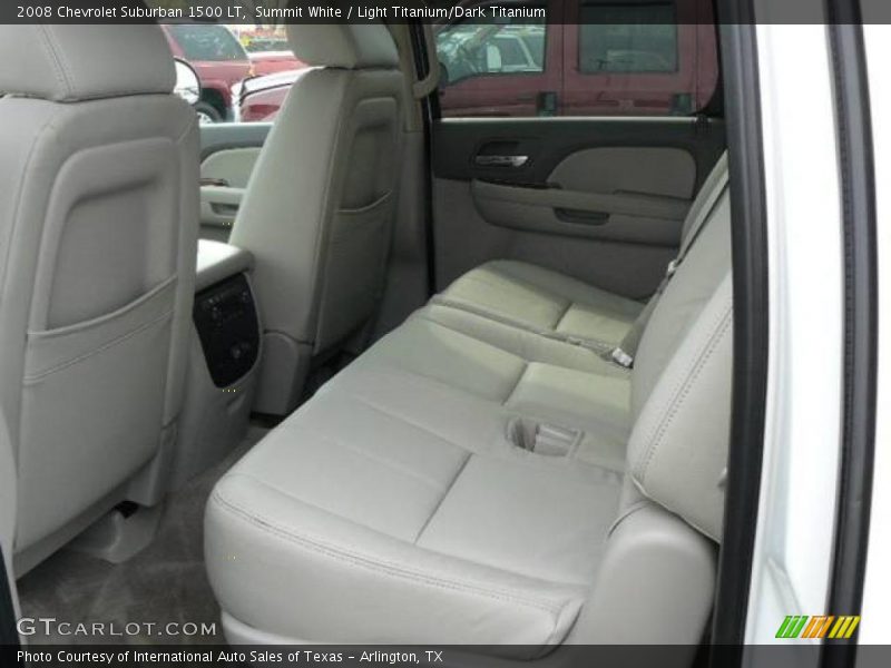 Summit White / Light Titanium/Dark Titanium 2008 Chevrolet Suburban 1500 LT