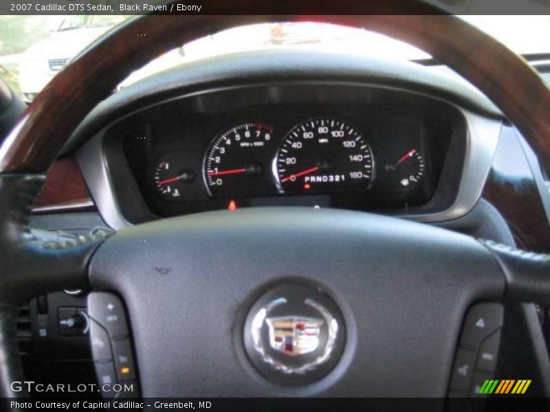 Black Raven / Ebony 2007 Cadillac DTS Sedan