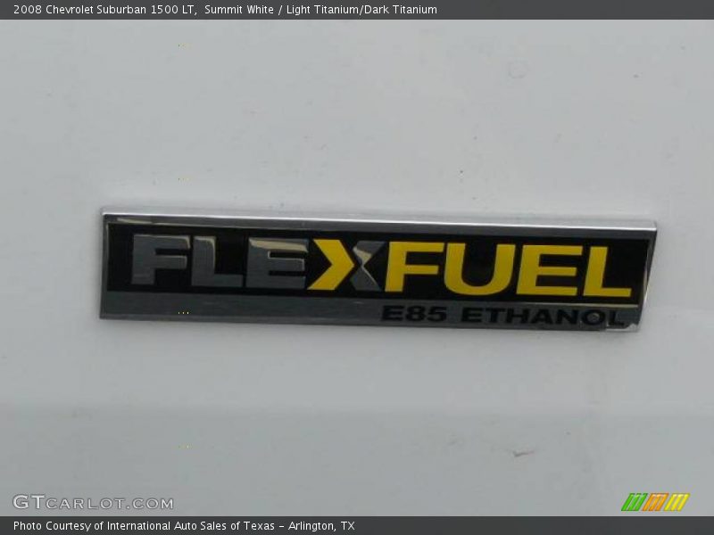 Summit White / Light Titanium/Dark Titanium 2008 Chevrolet Suburban 1500 LT