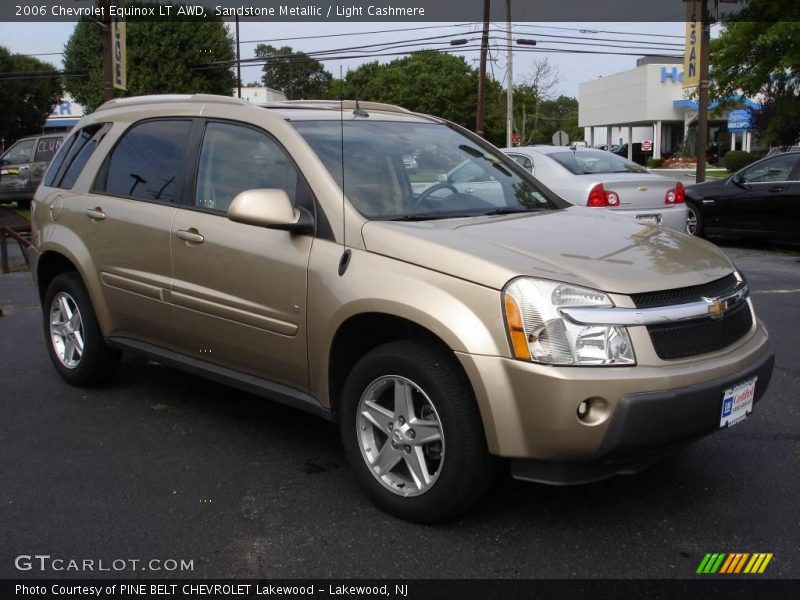 Sandstone Metallic / Light Cashmere 2006 Chevrolet Equinox LT AWD