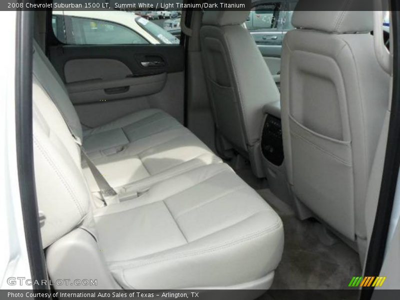 Summit White / Light Titanium/Dark Titanium 2008 Chevrolet Suburban 1500 LT