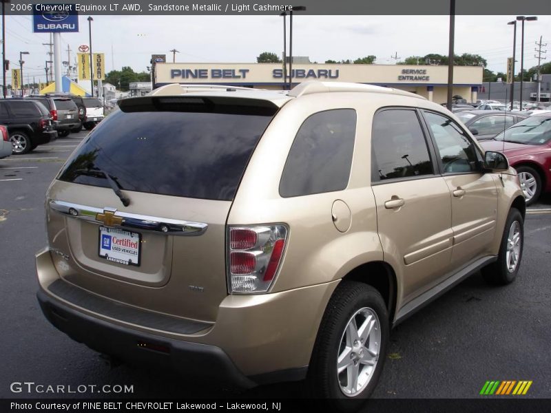 Sandstone Metallic / Light Cashmere 2006 Chevrolet Equinox LT AWD