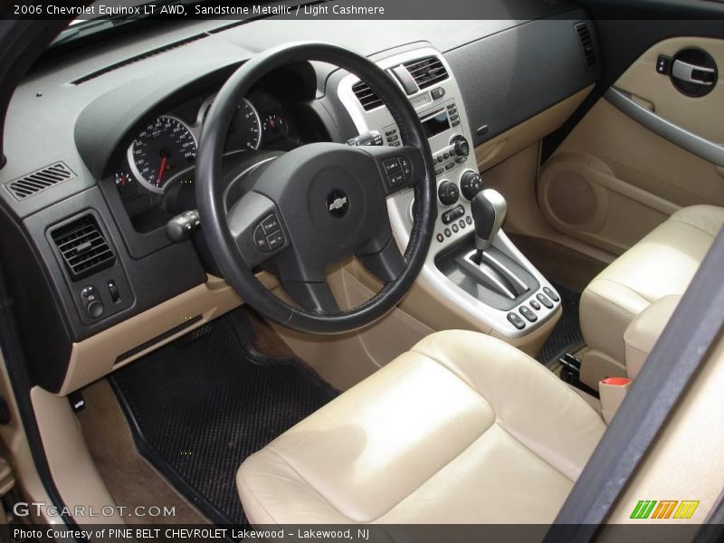 Sandstone Metallic / Light Cashmere 2006 Chevrolet Equinox LT AWD