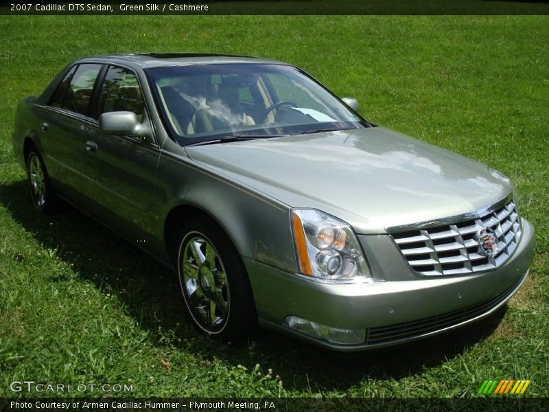 Green Silk / Cashmere 2007 Cadillac DTS Sedan