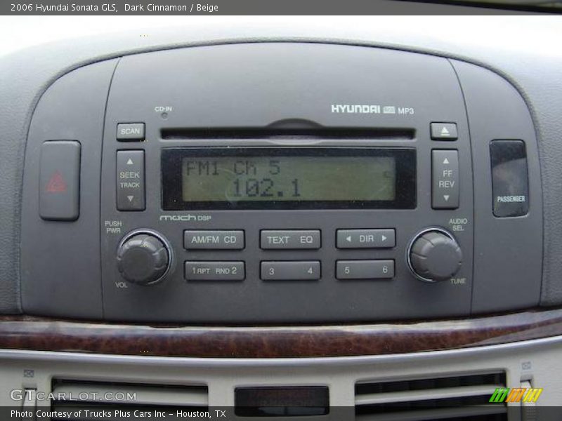Dark Cinnamon / Beige 2006 Hyundai Sonata GLS