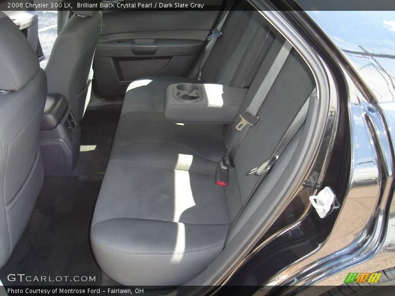Brilliant Black Crystal Pearl / Dark Slate Gray 2008 Chrysler 300 LX