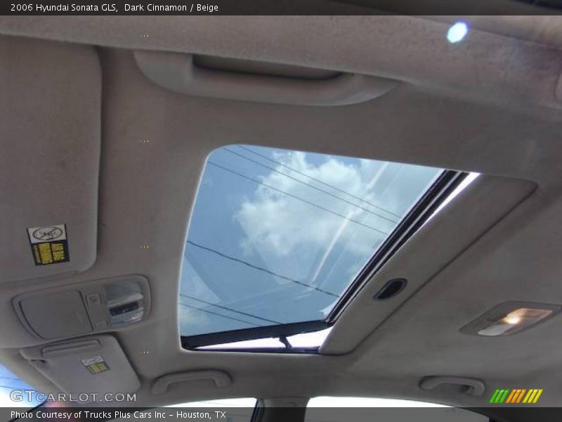 Dark Cinnamon / Beige 2006 Hyundai Sonata GLS