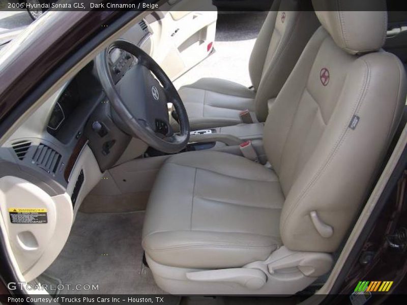 Dark Cinnamon / Beige 2006 Hyundai Sonata GLS