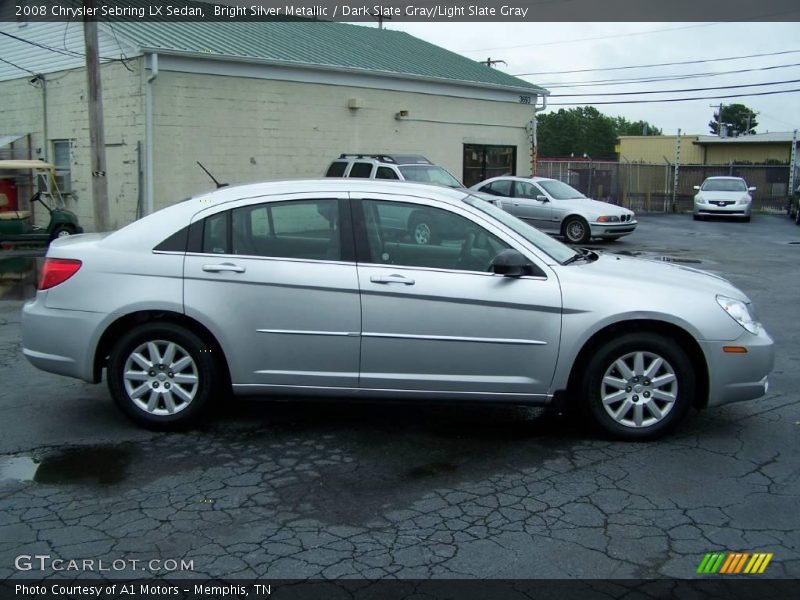 Bright Silver Metallic / Dark Slate Gray/Light Slate Gray 2008 Chrysler Sebring LX Sedan