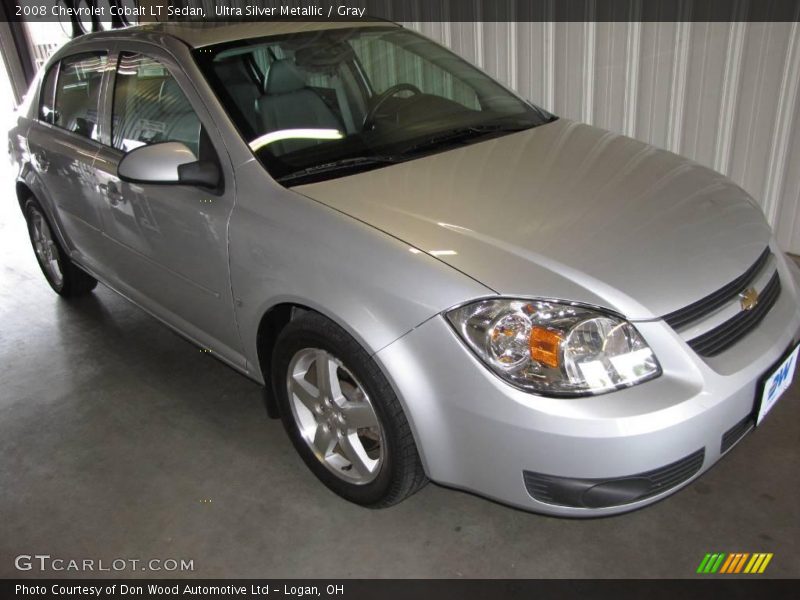 Ultra Silver Metallic / Gray 2008 Chevrolet Cobalt LT Sedan