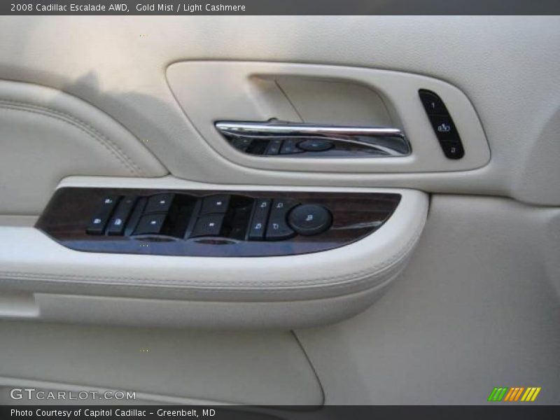 Gold Mist / Light Cashmere 2008 Cadillac Escalade AWD