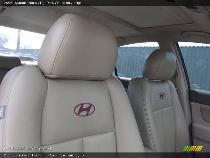 Dark Cinnamon / Beige 2006 Hyundai Sonata GLS