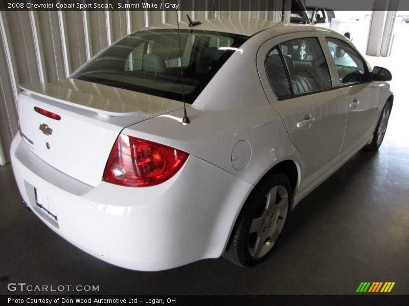 Summit White / Gray 2008 Chevrolet Cobalt Sport Sedan