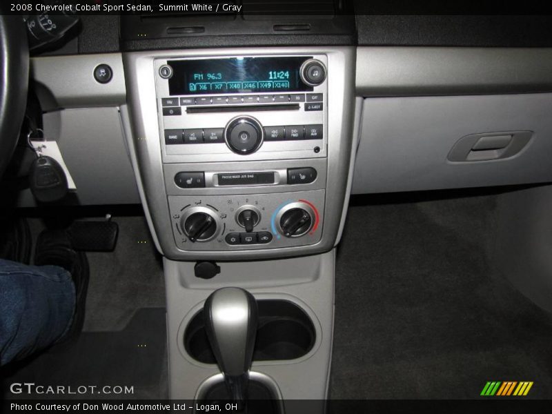 Summit White / Gray 2008 Chevrolet Cobalt Sport Sedan