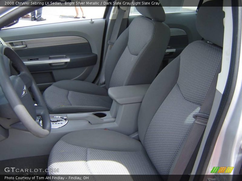 Bright Silver Metallic / Dark Slate Gray/Light Slate Gray 2008 Chrysler Sebring LX Sedan