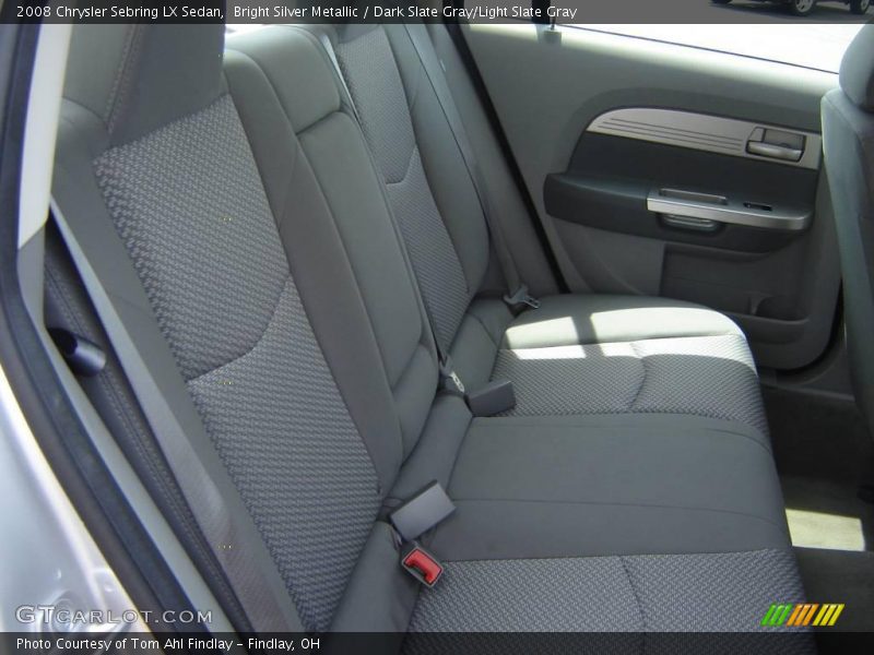 Bright Silver Metallic / Dark Slate Gray/Light Slate Gray 2008 Chrysler Sebring LX Sedan