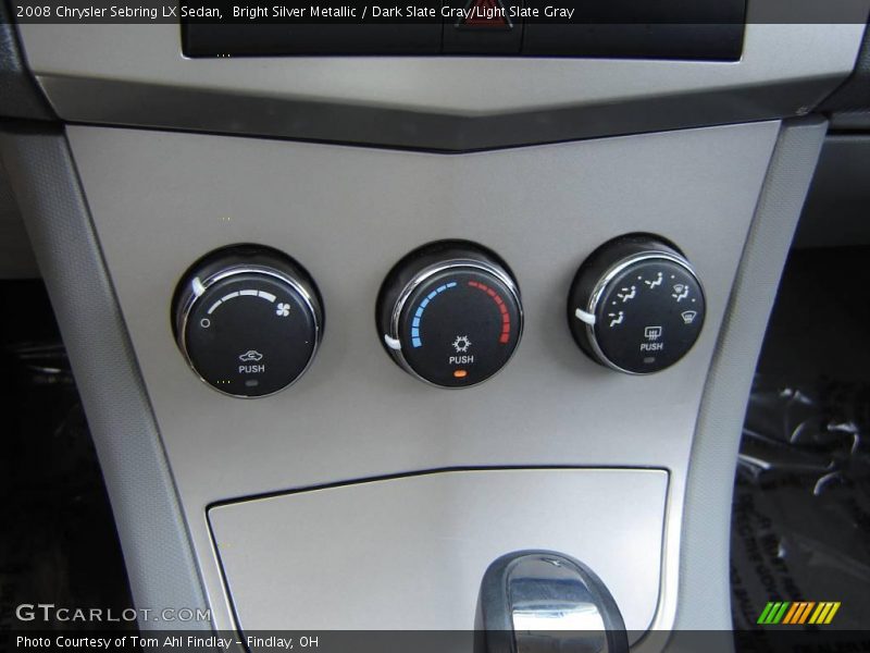 Bright Silver Metallic / Dark Slate Gray/Light Slate Gray 2008 Chrysler Sebring LX Sedan