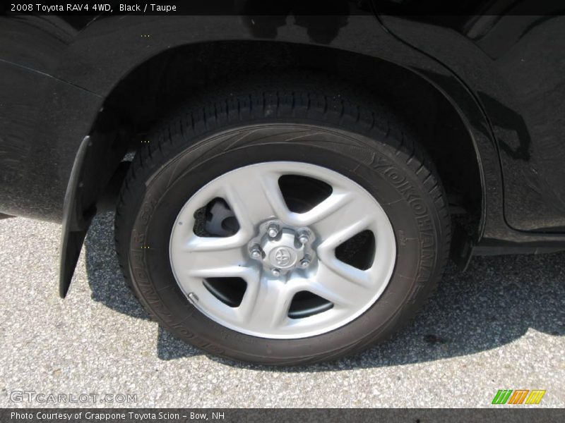 Black / Taupe 2008 Toyota RAV4 4WD