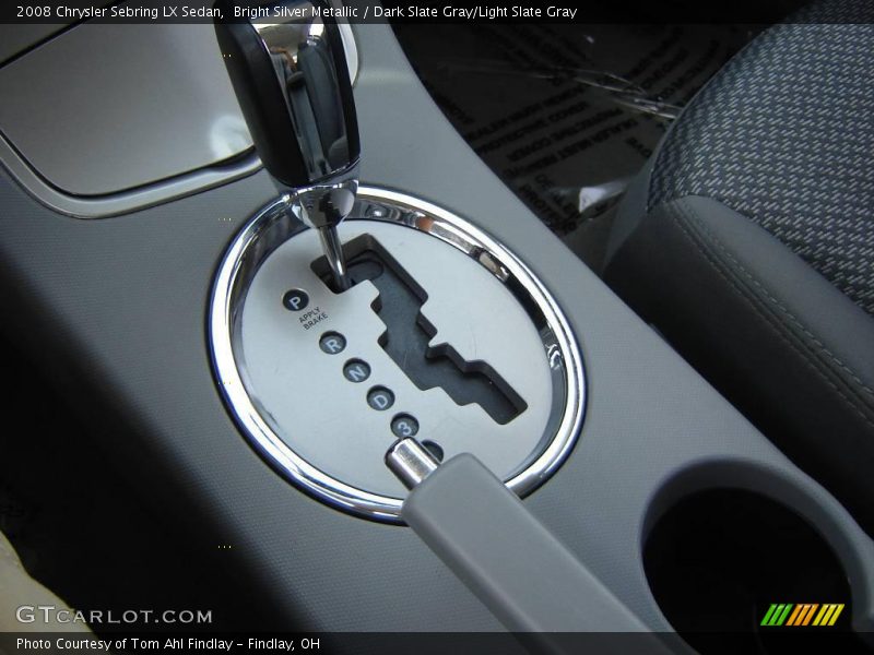 Bright Silver Metallic / Dark Slate Gray/Light Slate Gray 2008 Chrysler Sebring LX Sedan