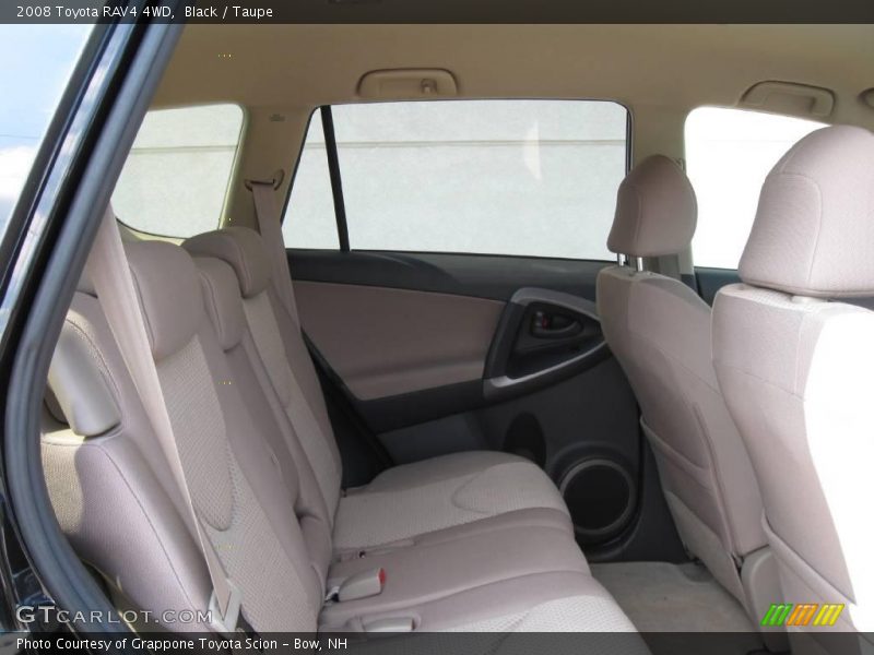 Black / Taupe 2008 Toyota RAV4 4WD