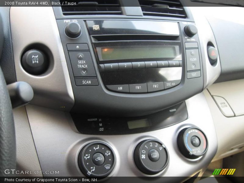 Black / Taupe 2008 Toyota RAV4 4WD