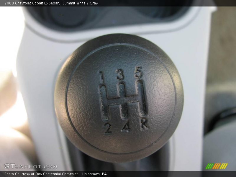 Summit White / Gray 2008 Chevrolet Cobalt LS Sedan