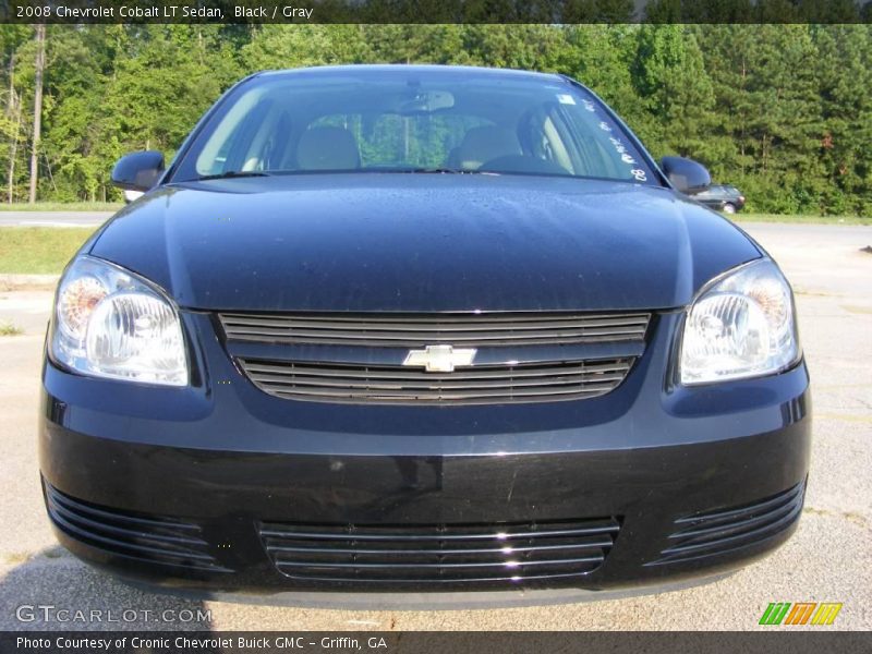 Black / Gray 2008 Chevrolet Cobalt LT Sedan
