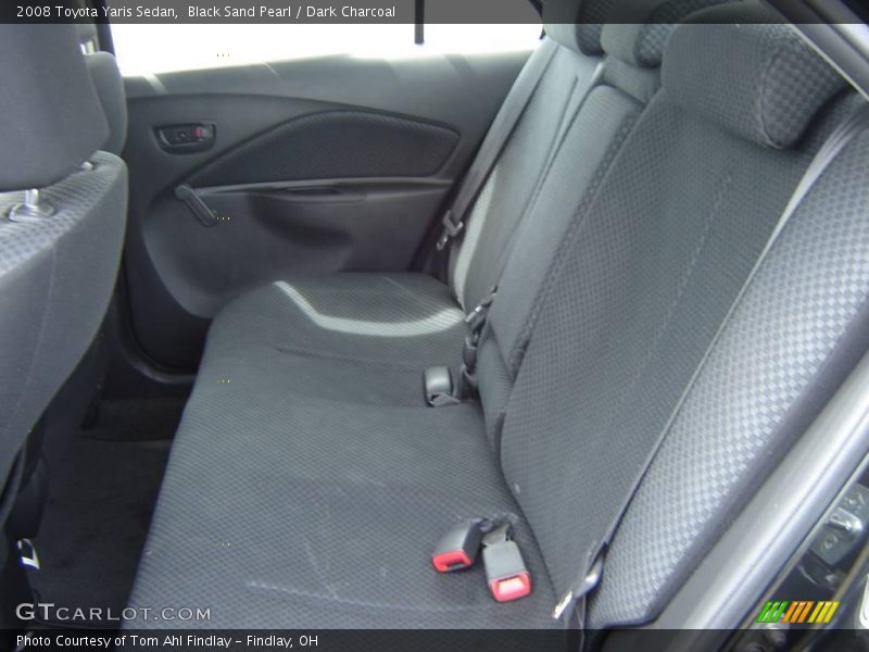 Black Sand Pearl / Dark Charcoal 2008 Toyota Yaris Sedan
