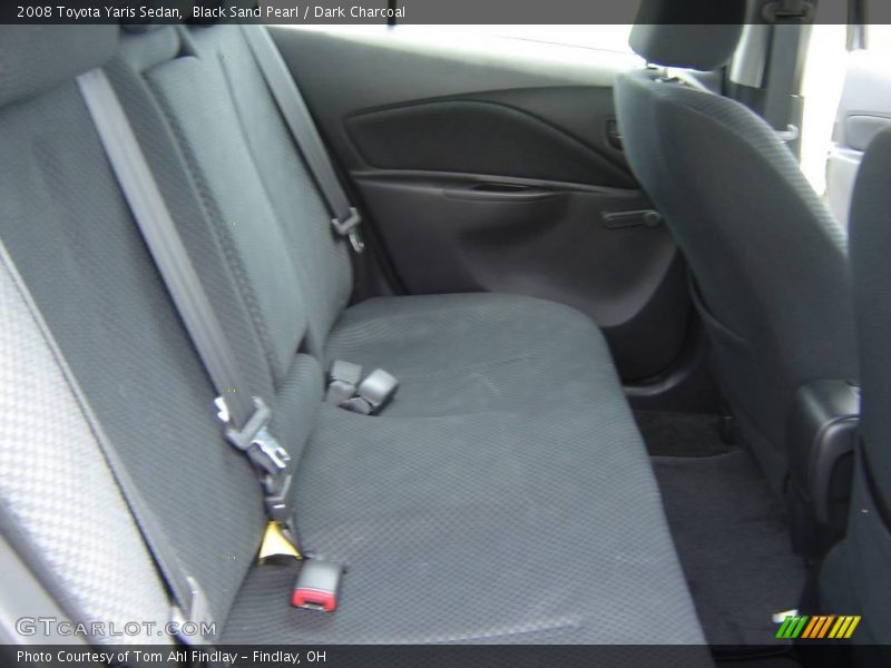Black Sand Pearl / Dark Charcoal 2008 Toyota Yaris Sedan