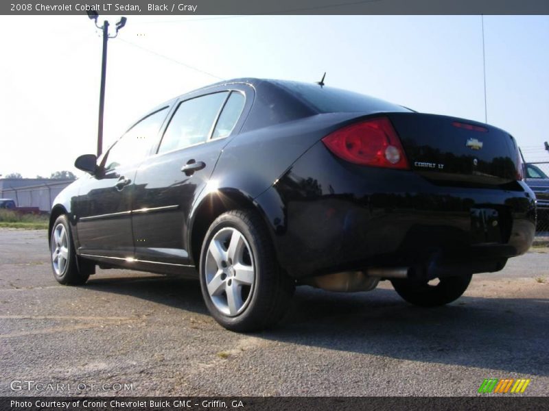 Black / Gray 2008 Chevrolet Cobalt LT Sedan