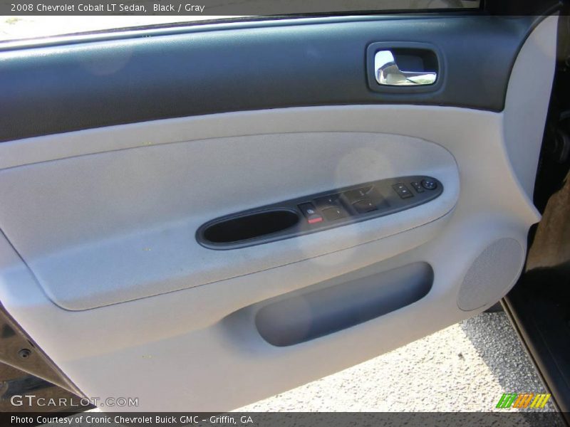 Black / Gray 2008 Chevrolet Cobalt LT Sedan
