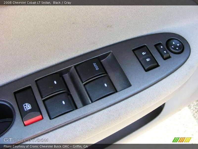 Black / Gray 2008 Chevrolet Cobalt LT Sedan