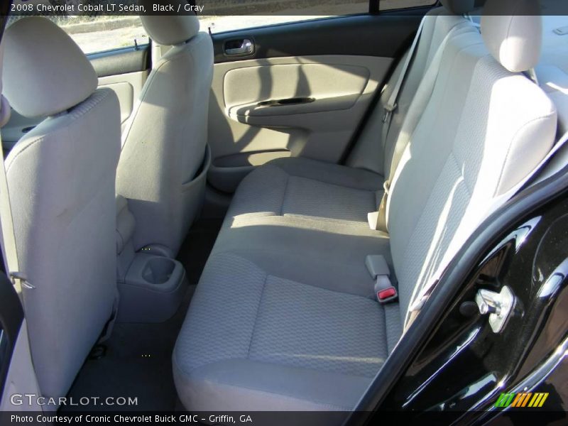 Black / Gray 2008 Chevrolet Cobalt LT Sedan
