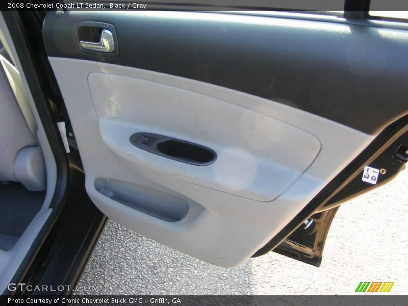 Black / Gray 2008 Chevrolet Cobalt LT Sedan