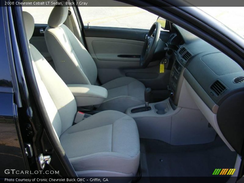 Black / Gray 2008 Chevrolet Cobalt LT Sedan