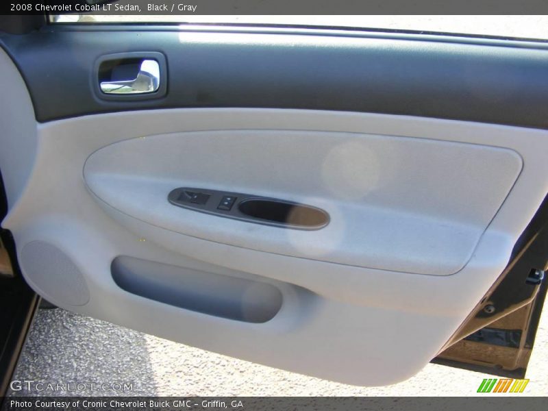 Black / Gray 2008 Chevrolet Cobalt LT Sedan